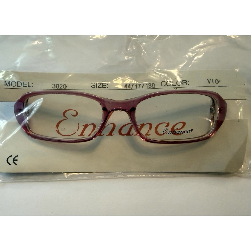 Enhance EN3820 Violet‎ Eyeglasses Frames 44-17-130mm Plastic NEW